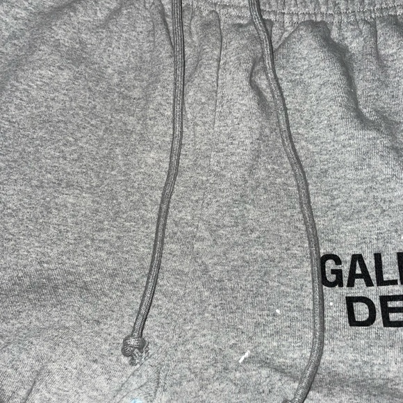Gallery Dept. Painted Flare Sweat Pants (Heather Grey) - Picture 2 of 5
